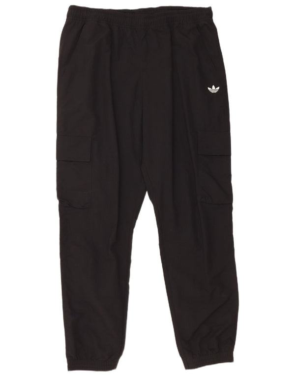 Adidas Herren Cargo-Trainingshose, Jogginghose, XL, Schwarz, Polyester