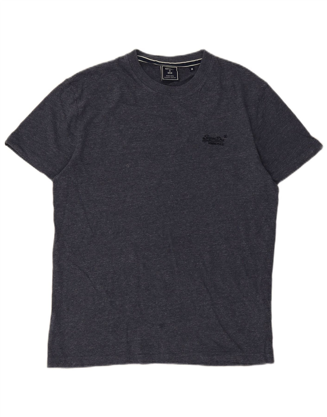 Superdry Herren T-Shirt-Oberteil aus Baumwolle in mittlerem Marineblau