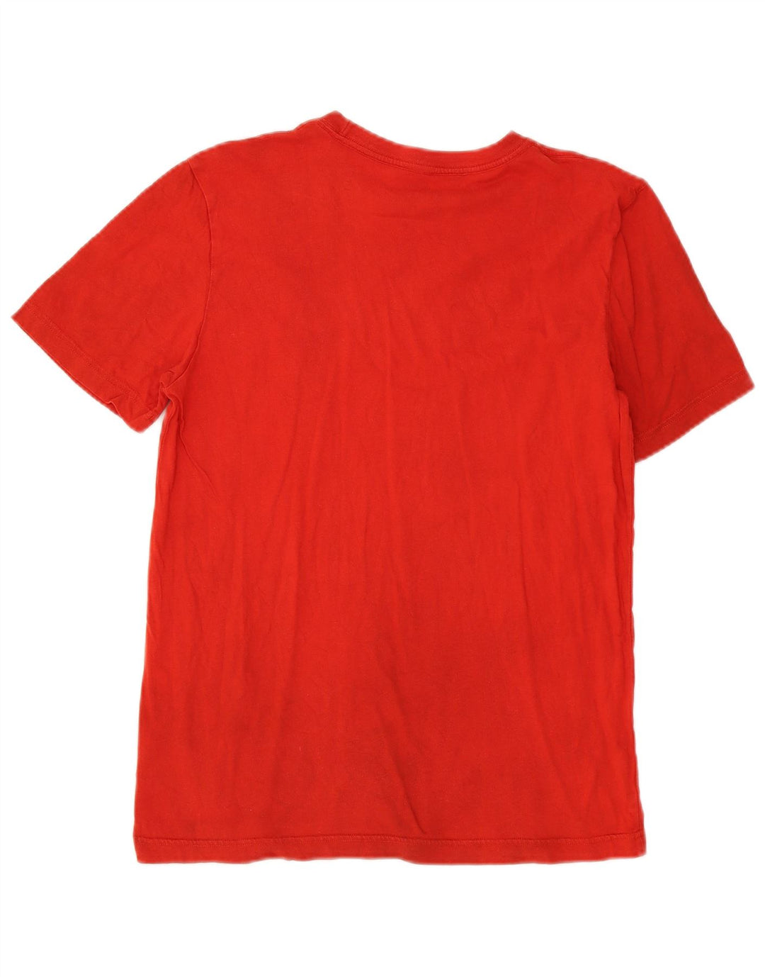 Adidas Herren Grafik-T-Shirt aus mittelroter Baumwolle