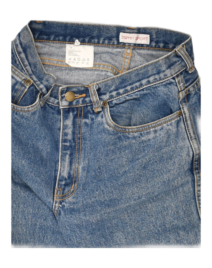 ESPRIT Womens Tapered Jeans US 7/8 Medium W28 L30 Blue Cotton | Vintage Esprit | Thrift | Second-Hand Esprit | Used Clothing | Messina Hembry 