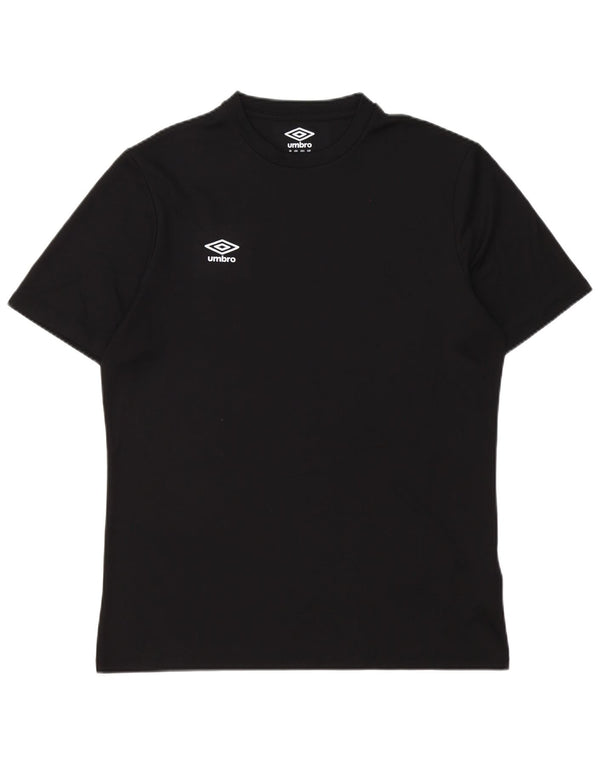 Umbro Herren T-Shirt Top Medium Schwarz Polyester