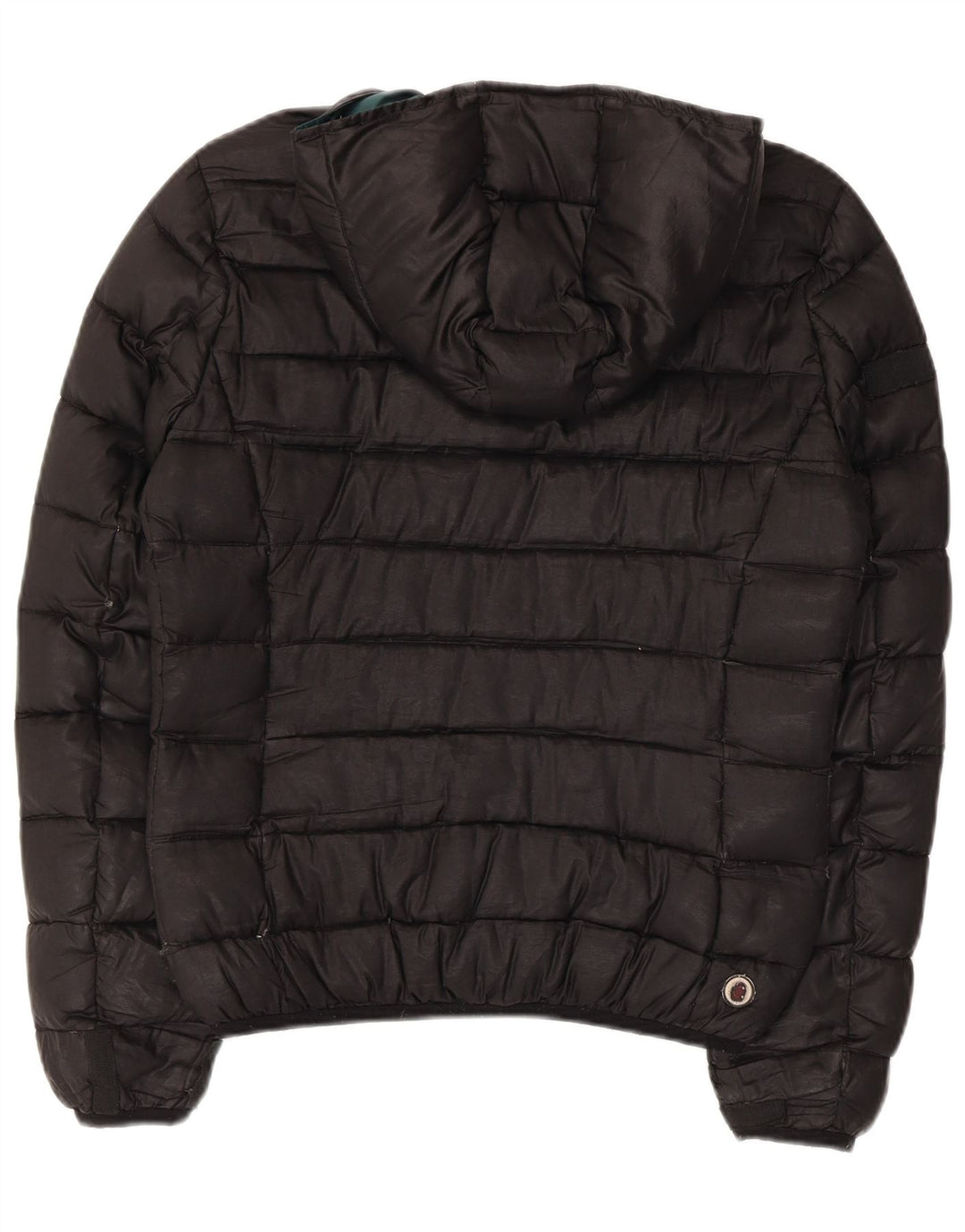 Colmar Damen Übergroße wattierte Kapuzenjacke IT 40 XS Schwarz