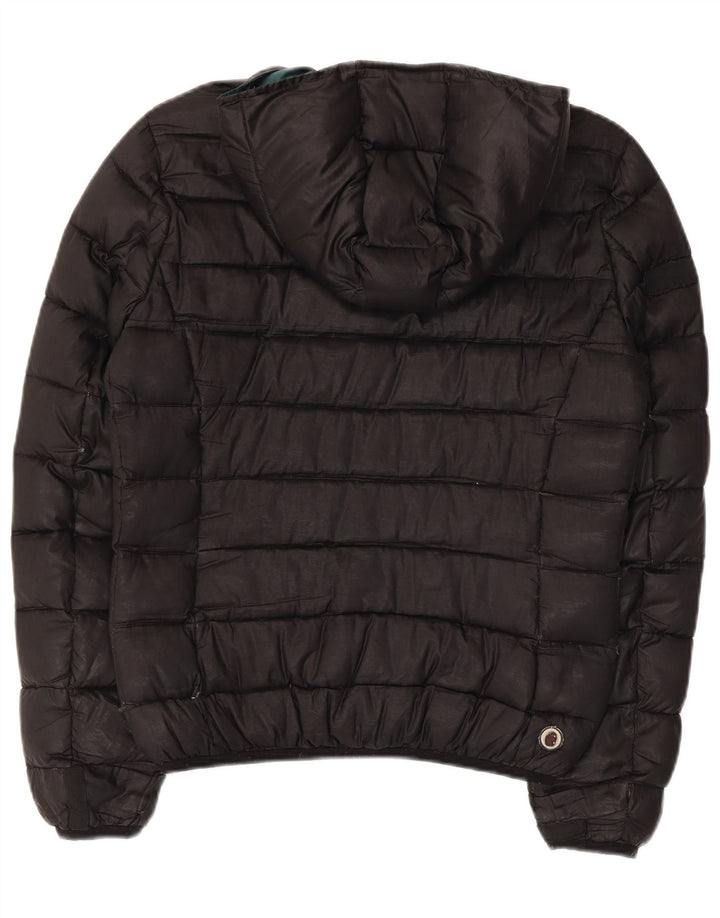 Colmar Damen Übergroße wattierte Kapuzenjacke IT 40 XS Schwarz