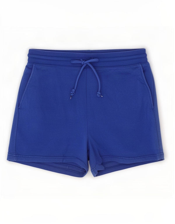 Marks & Spencer Damen Sportshorts UK 14 Large Blaue Baumwolle
