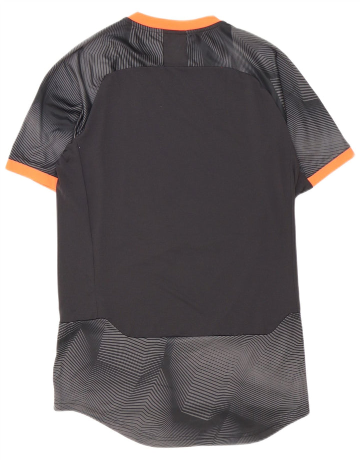Puma Herren T-Shirt Top Mittelgrau Geometrisch