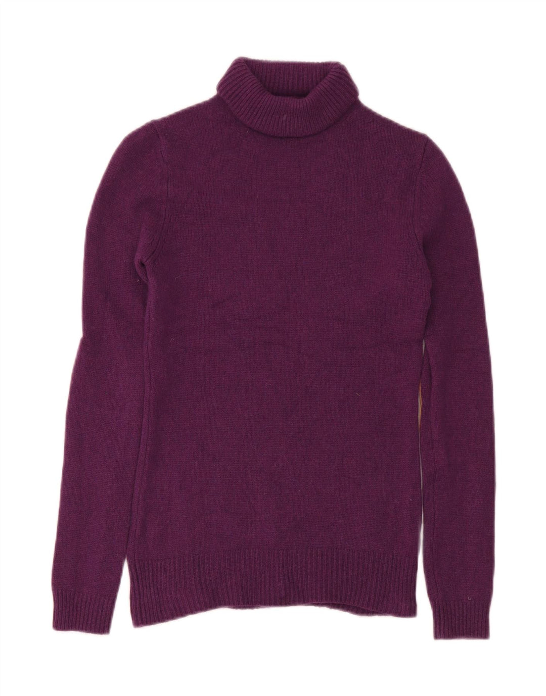 Massimo Dutti Rollkragenpullover für Damen, Gr. 12, Mittelviolett