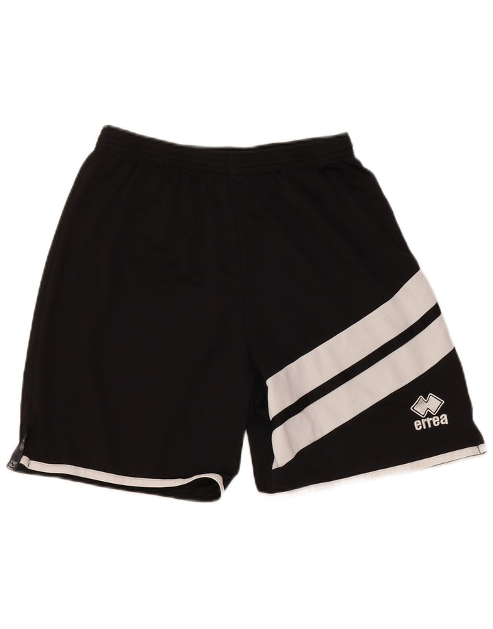 ERREA Herren-Sportshorts, Mittelschwarz, Colourblock-Polyester