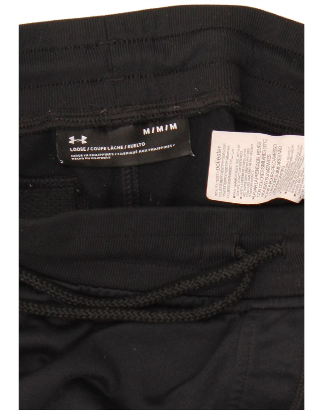 Under Armour Damen Trainingshose Jogger UK 12 Medium Schwarz