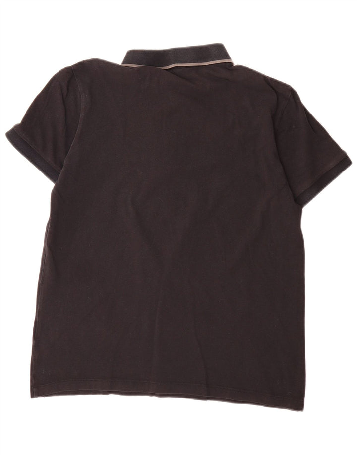 Hugo Boss Herren Poloshirt Mittelschwarze Baumwolle