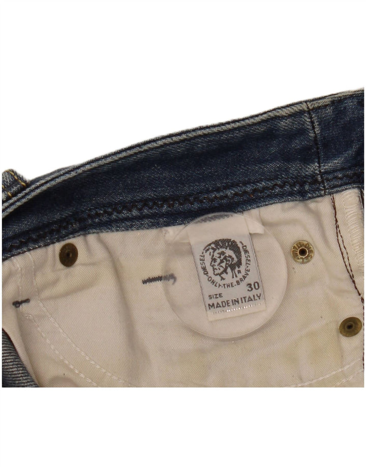 Diesel Damen Bootcut-Jeans W30 L34 Blau