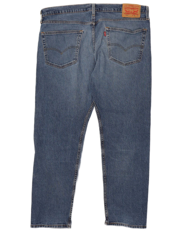 Levi's Herren 502 Tapered Jeans W36 L30 Blaue Baumwolle