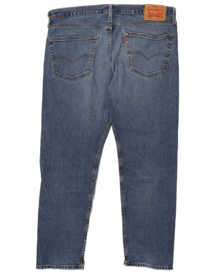 Levi's Herren 502 Tapered Jeans W36 L30 Blaue Baumwolle