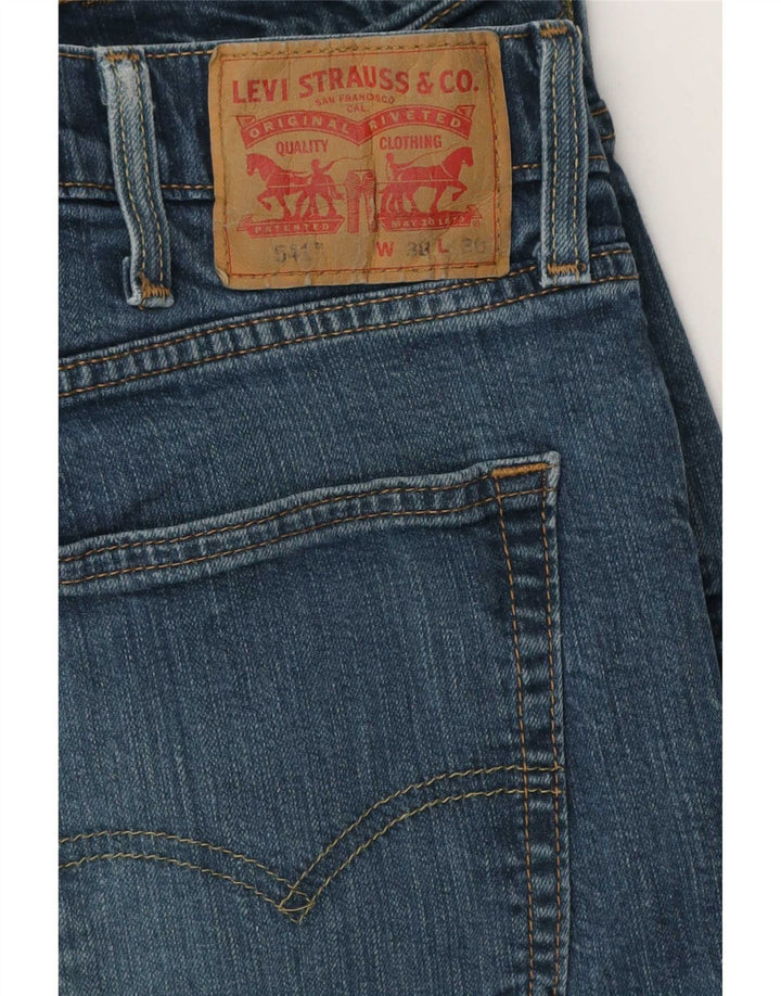 Levi's Herren 541 Tapered Jeans W38 L30 Blaue Baumwolle
