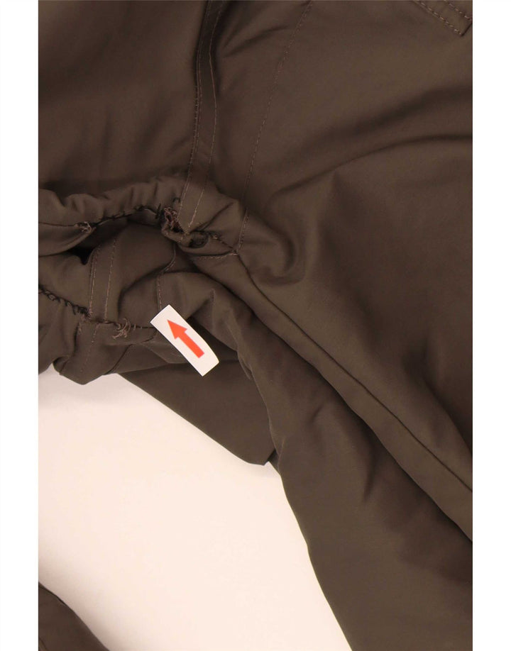 Carhartt Herren-Anorakjacke mit Kapuze, UK 38, mittelgraues Nylon