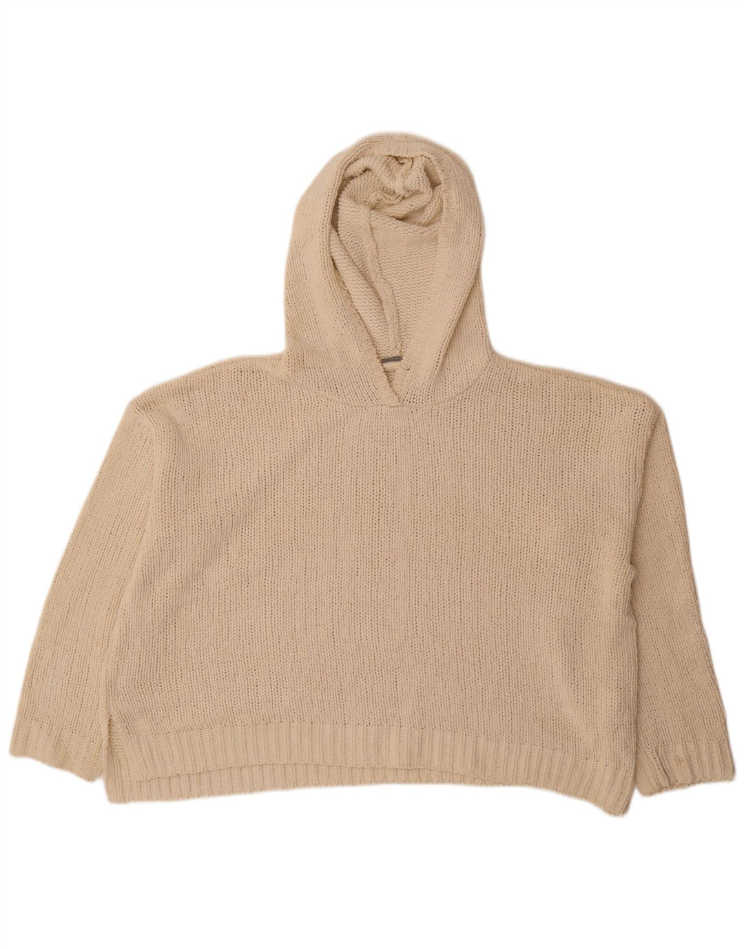 Roxy Damen-Pullover mit Kapuze, übergroß, UK 16, Größe L, gebrochenes Weiß, Polyester