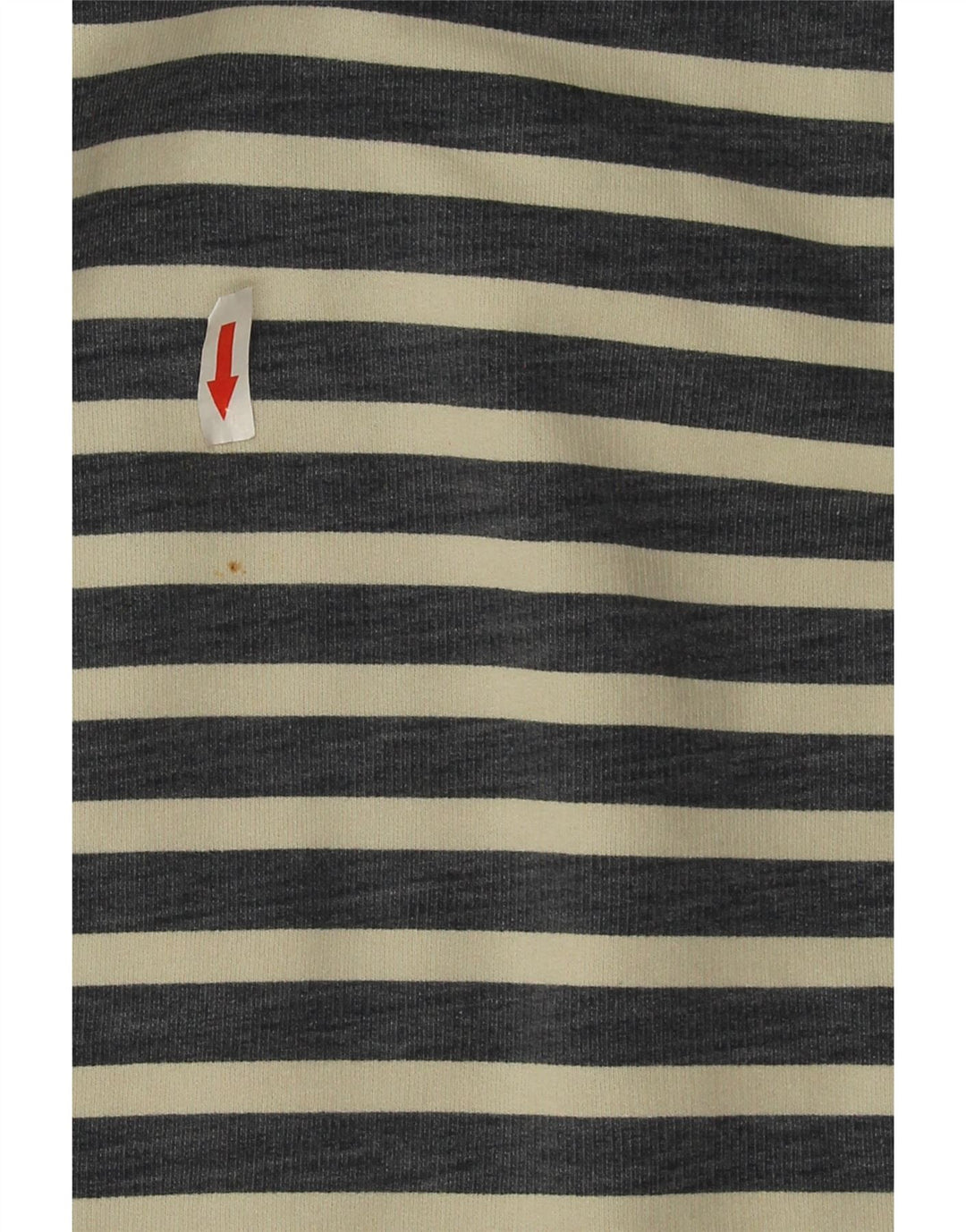 Fat Face Herren-Sweatshirt mit Rollkragen, klein, blau gestreift, Baumwolle