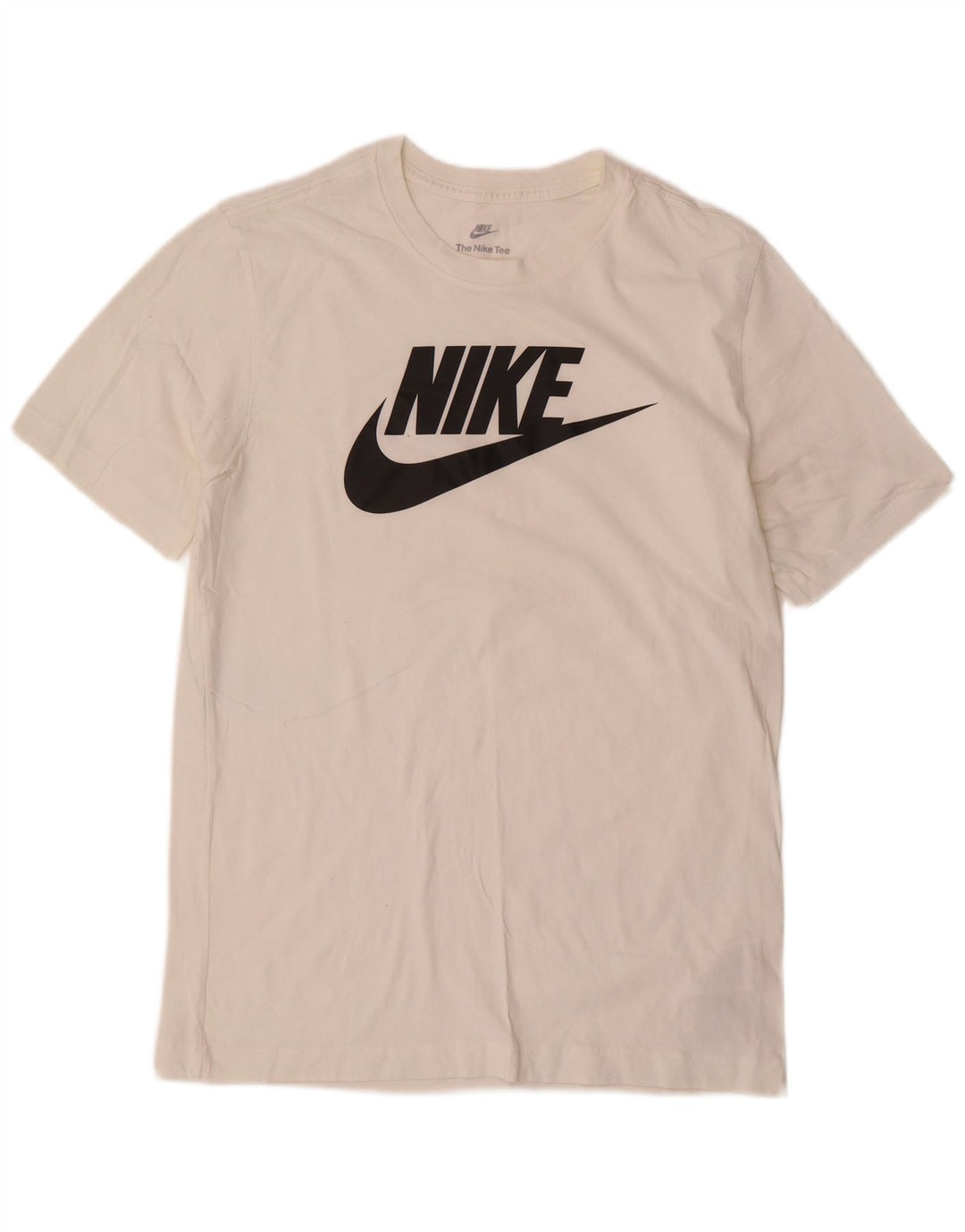Nike Herren-T-Shirt mit Grafik, mittelweiße Baumwolle