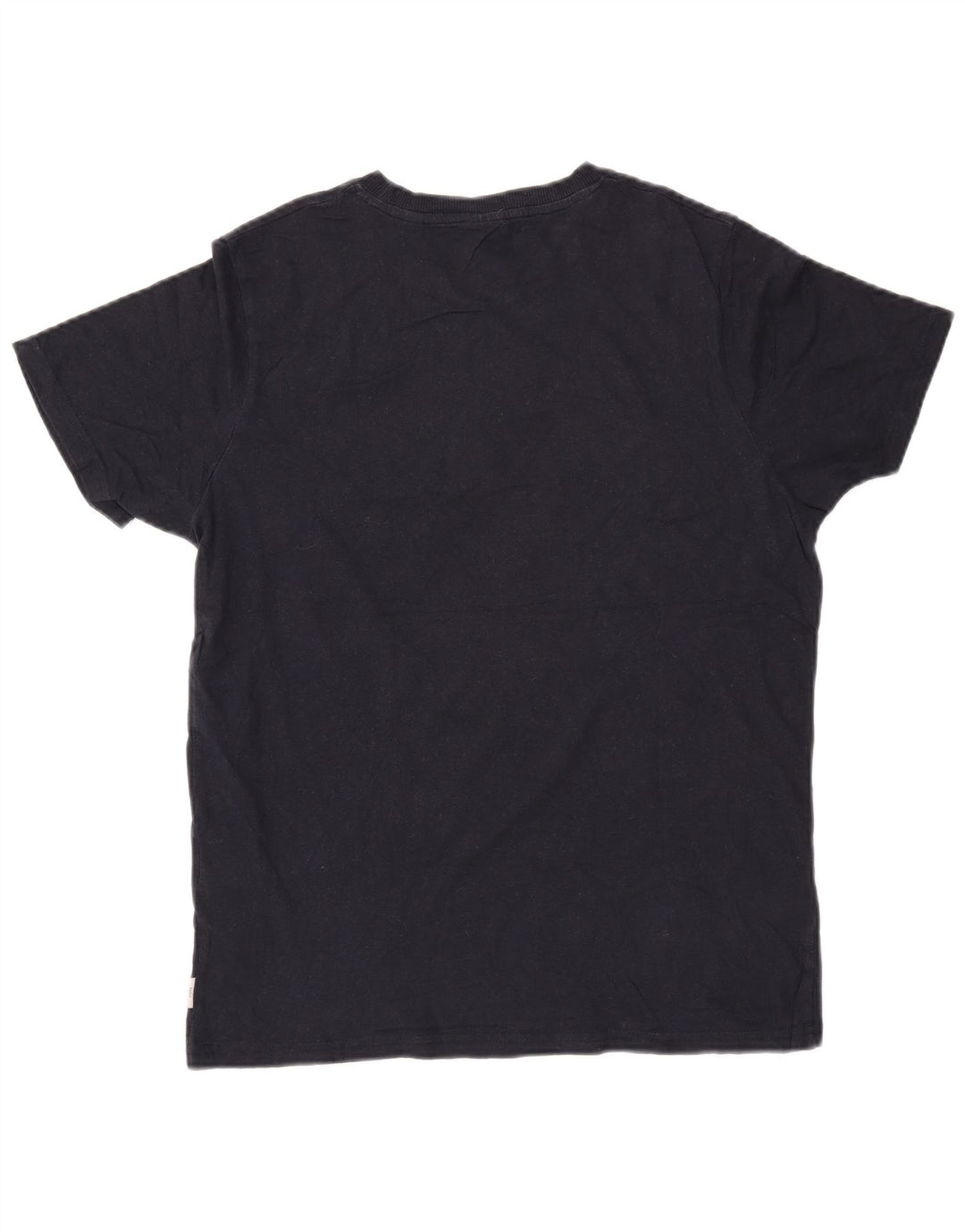 JACK & JONES Herren-T-Shirt mit Grafik, mittlere marineblaue Baumwolle