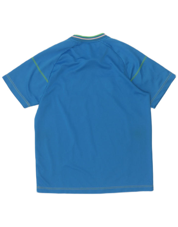 Lotto Herren-T-Shirt mit Grafik, groß, blau, Polyester