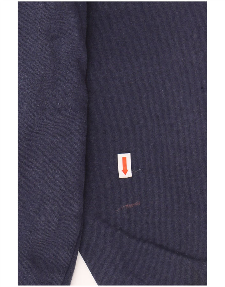 FILA Mens Graphic Hoodie Jumper 2XL Navy Blue
