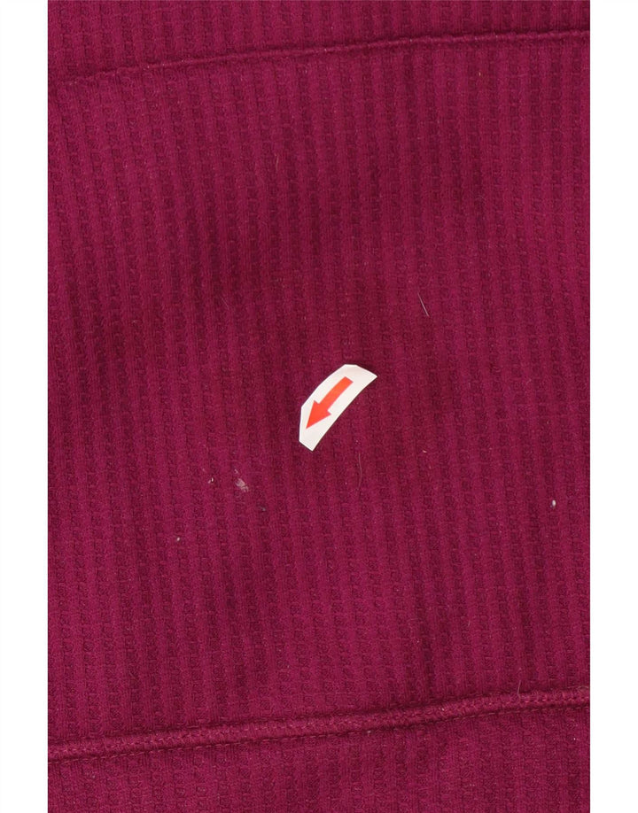 Weird Fish Damen Kapuzenpullover UK 16 Large Burgunderrot Polyester