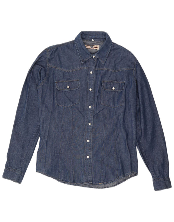 Brandon & C Damen Jeanshemd UK 18 XL Blau