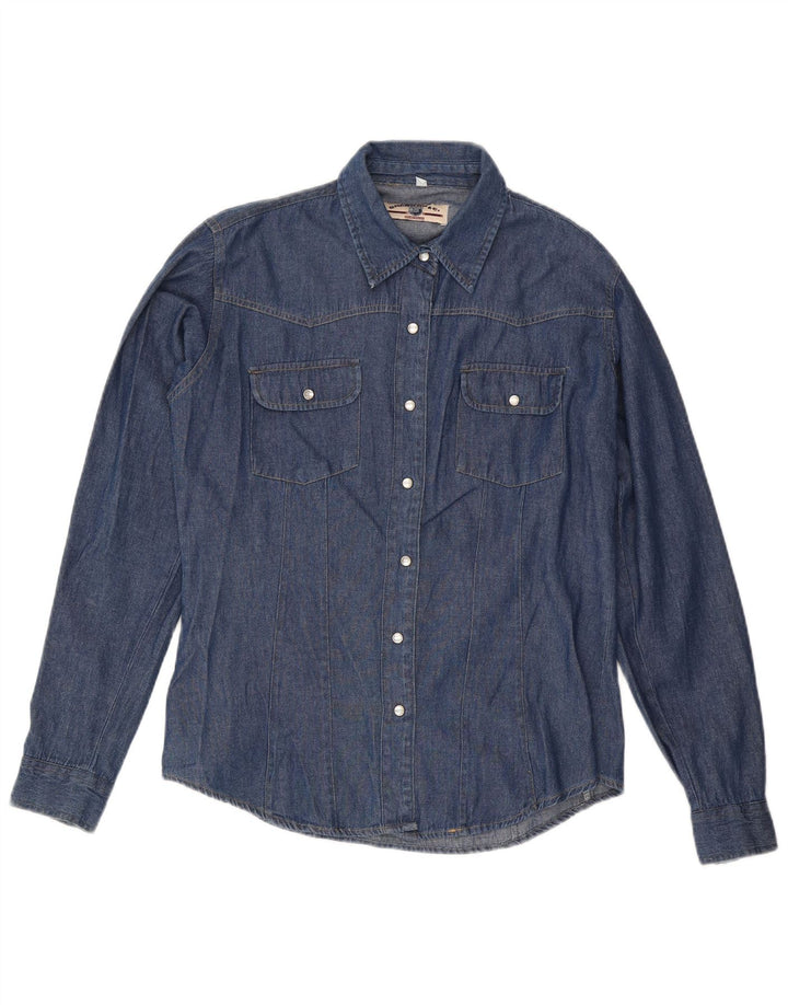Brandon & C Damen Jeanshemd UK 18 XL Blau
