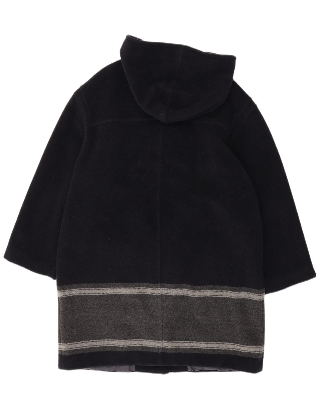 Max & Co. Damen-Dufflecoat mit Kapuze, UK 14, Large, Marineblau, Farbblock