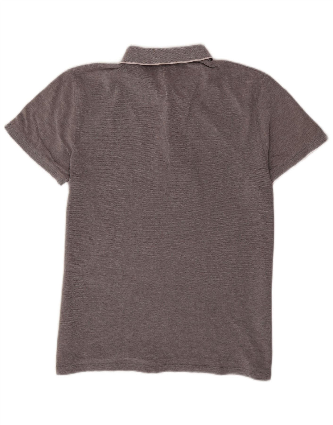 Wrangler Herren-Poloshirt aus mittelgrauer Baumwolle