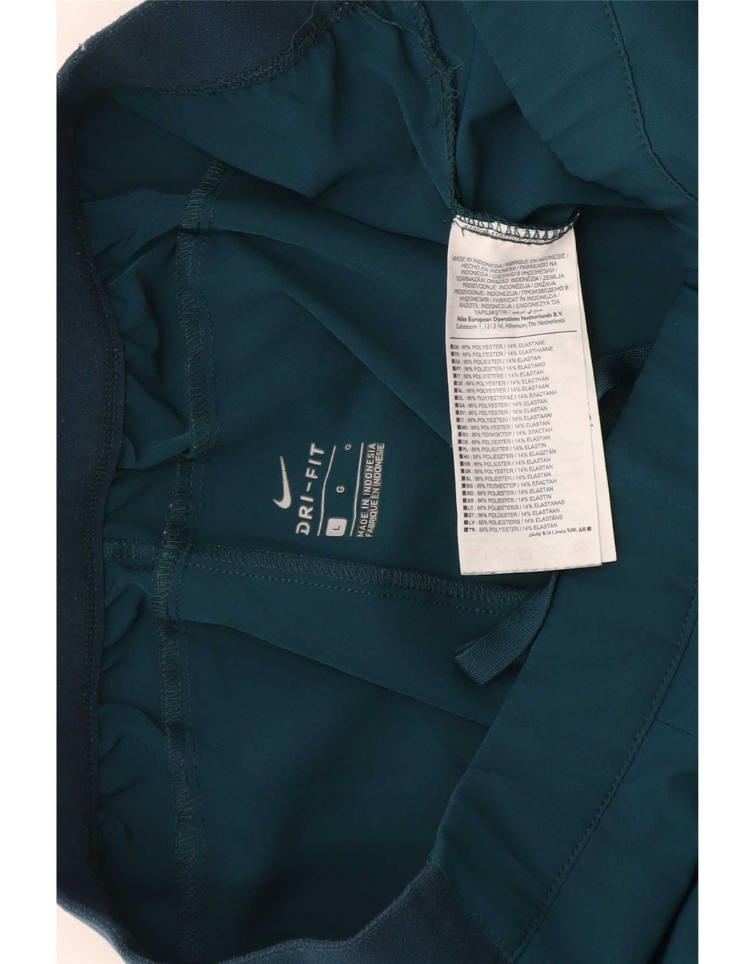 Nike Herren Dri Fit Sportshorts, groß, grünes Polyester