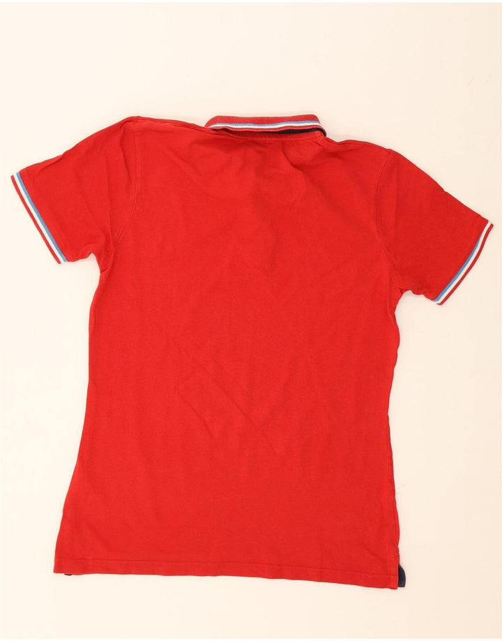 FILA Mens Polo Shirt Large Red Cotton Vintage Fila and Second-Hand Fila from Messina Hembry 