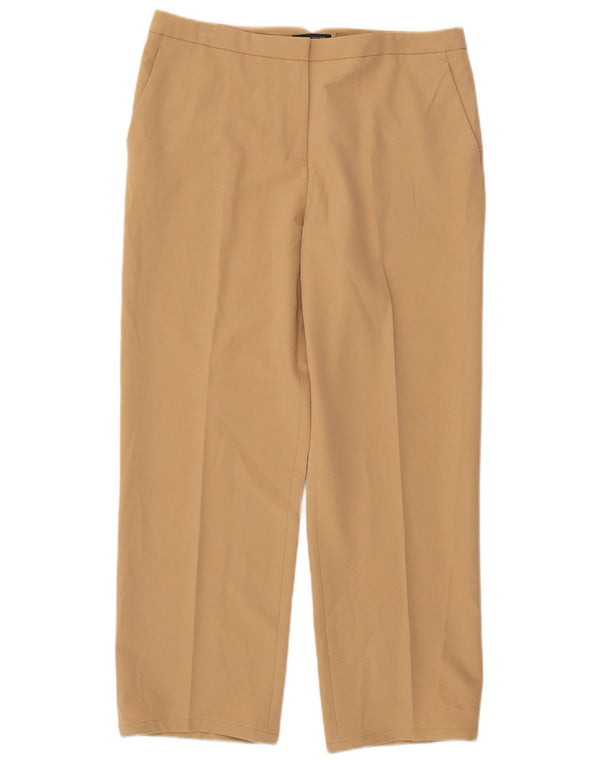 TOMMY HILFIGER Damen gerade Chinohose US 10 Large W34 L28 Beige