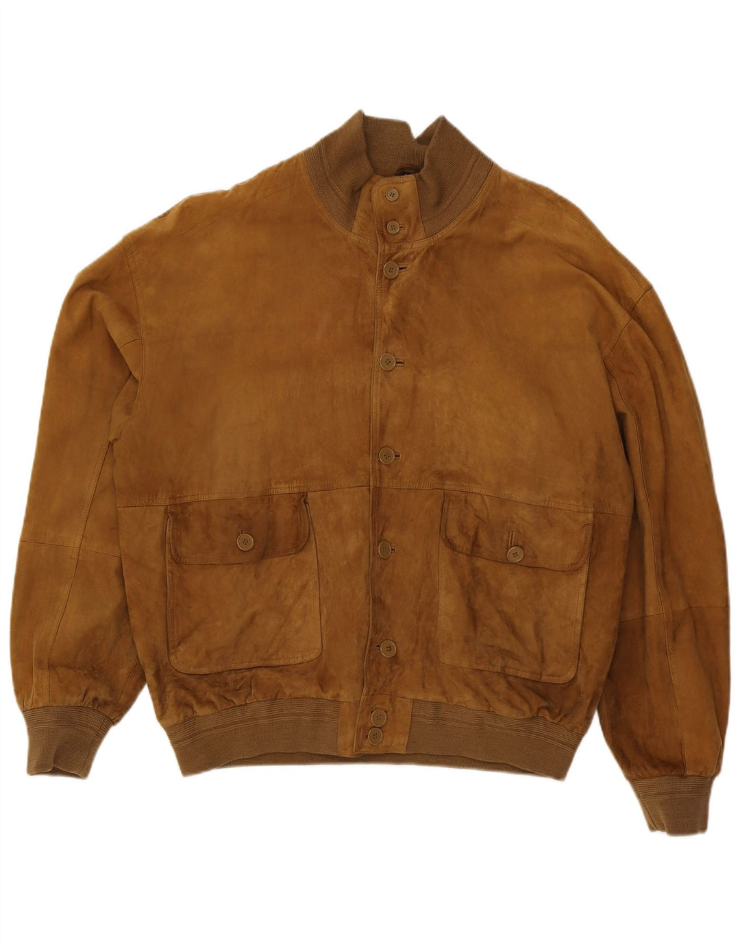 Conbipel Herren Wildleder Bomberjacke IT 58 XL Braunes Leder