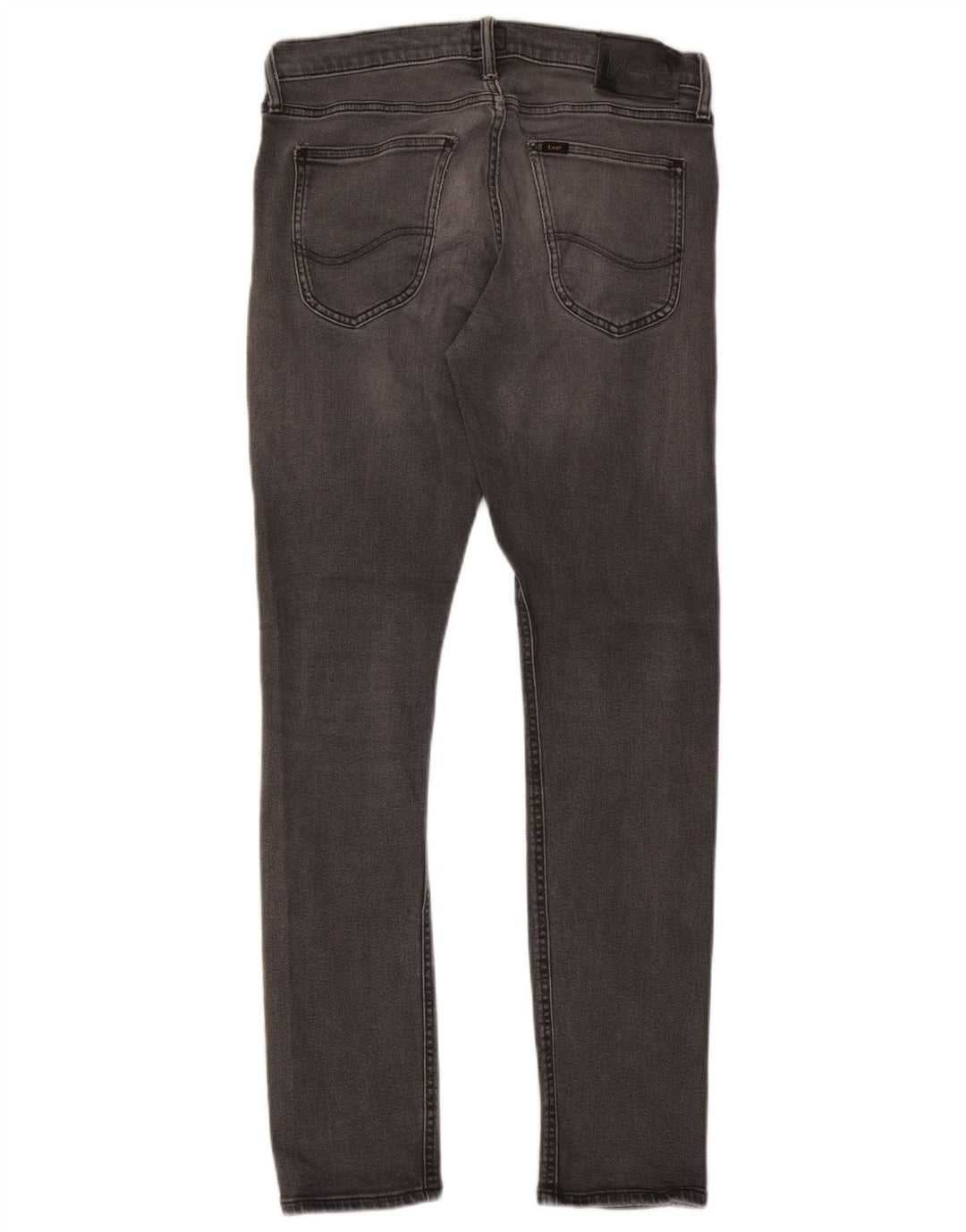 Lee Herren Luke Slim Jeans W30 L32 Graue Baumwolle