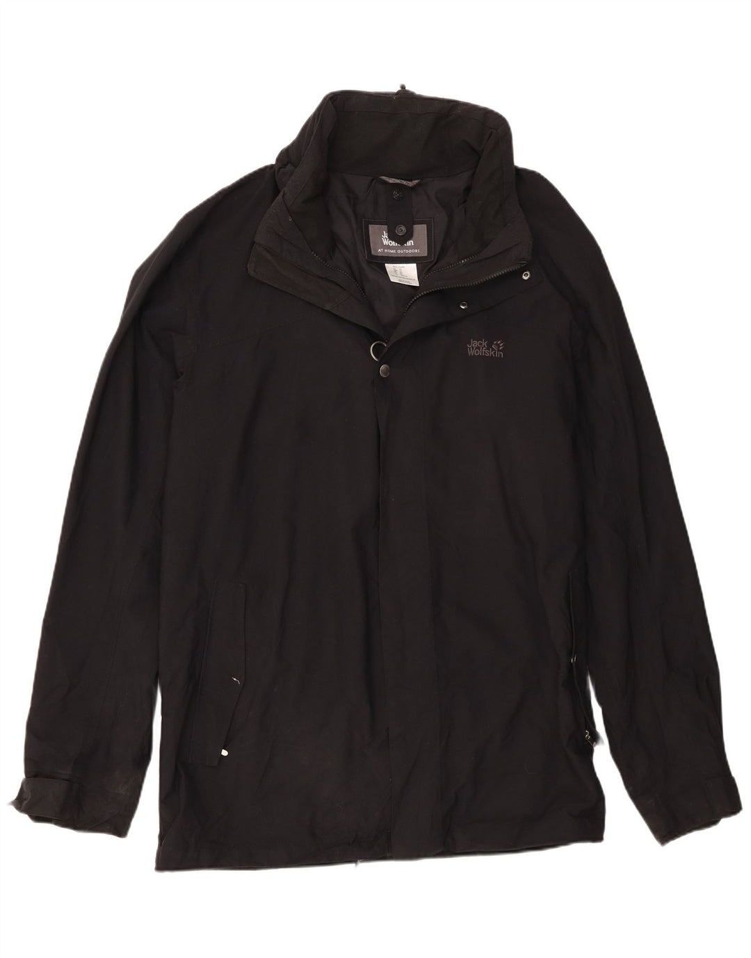 Jack Wolfskin Herren Windjacke UK 50 3XL Schwarz Polyamid