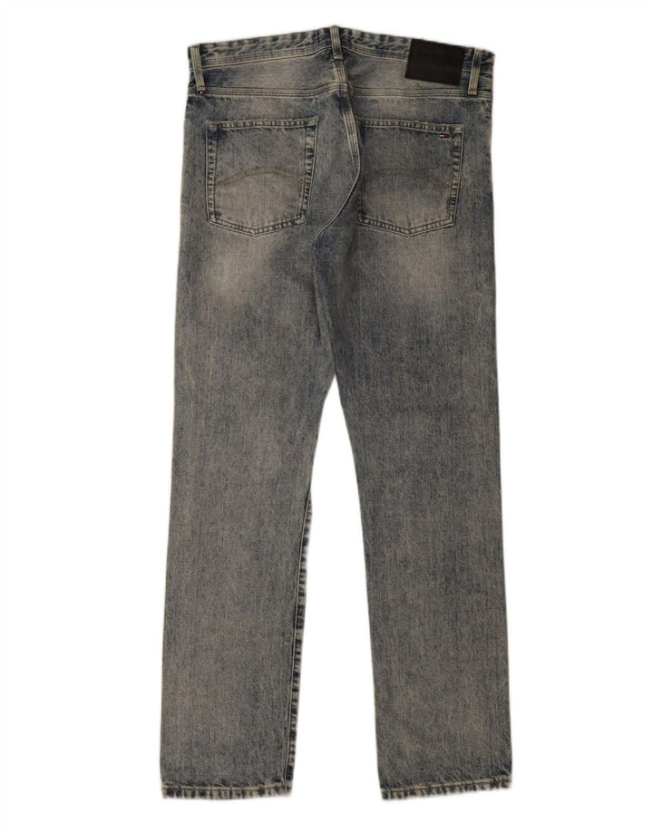 Tommy Hilfiger Herren Straight Jeans W34 L34 Blau