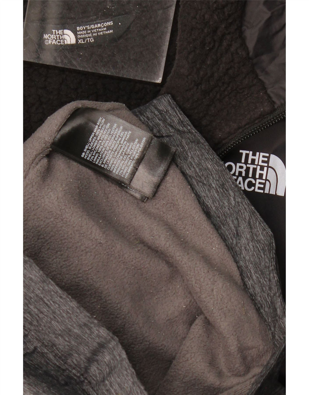 THE NORTH FACE Windjacke für Jungen, 14–15 Jahre, XL, Schwarz, Farbblock