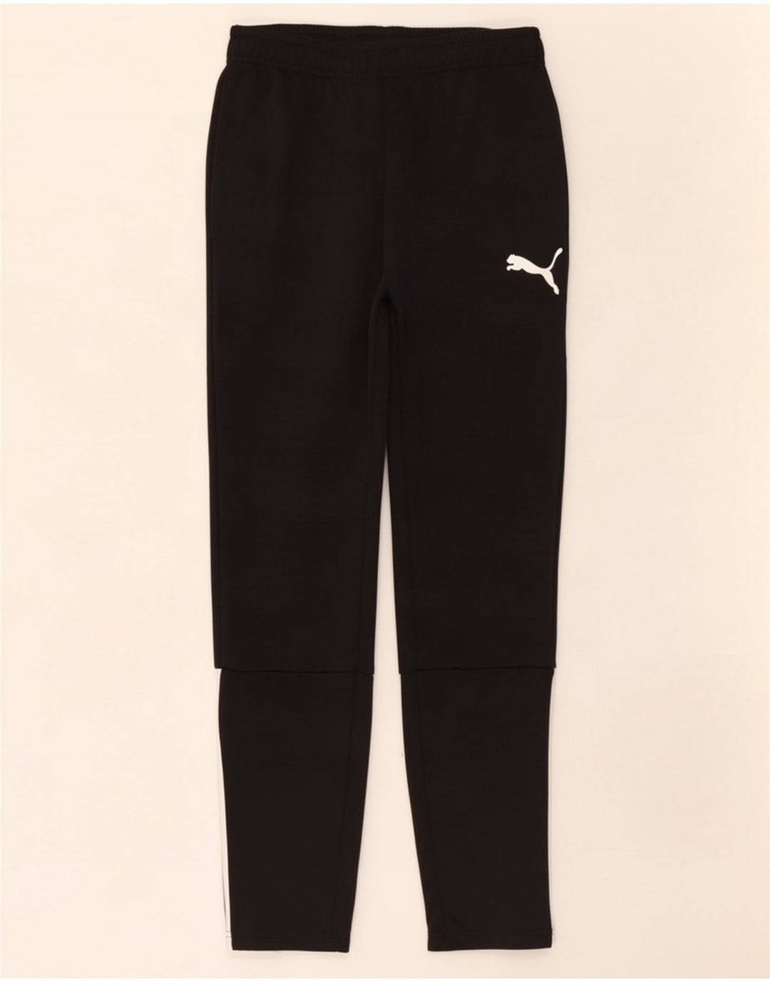 Puma Herren-Trainingshose, Mittelschwarzes Farbblock-Polyester