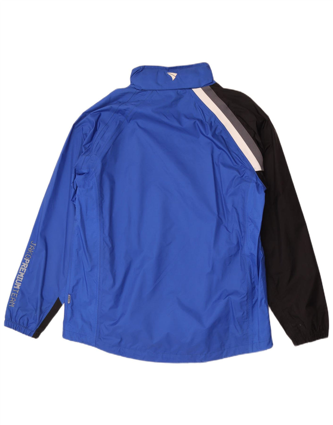 Jako Herren-Trainingsanzug mit Kapuze, Oberjacke, groß, blaues Colourblock-Nylon