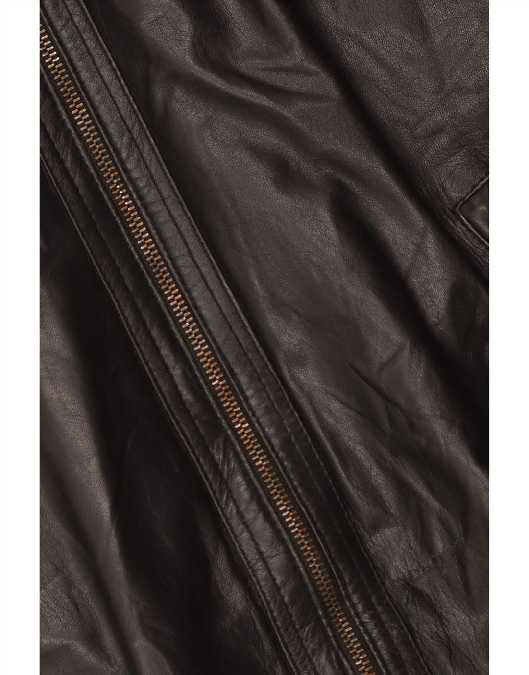 Gianfranco Gotelli Herren Bomber-Lederjacke UK 38 Mittelschwarzes Leder
