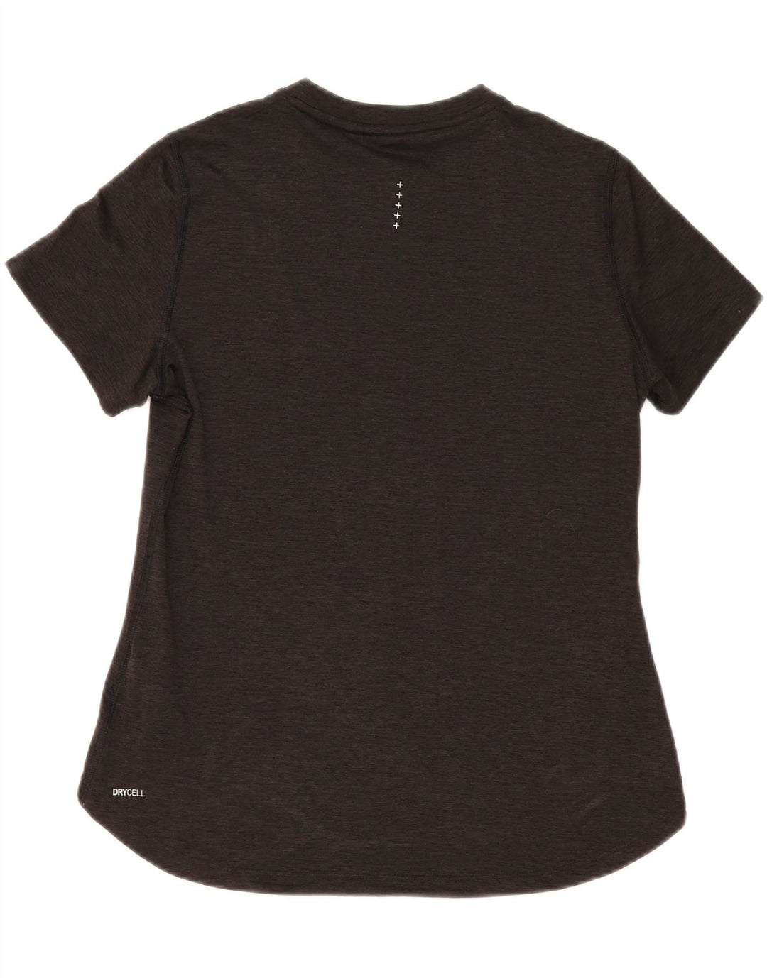 PUMA Damen Graphic T-Shirt Top UK 14 Mittelgraues Polyester