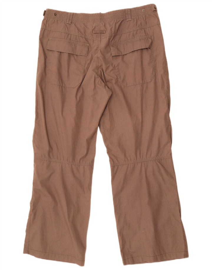 Adidas Herren gerade Cargohose groß W38 L30 Beige Baumwolle