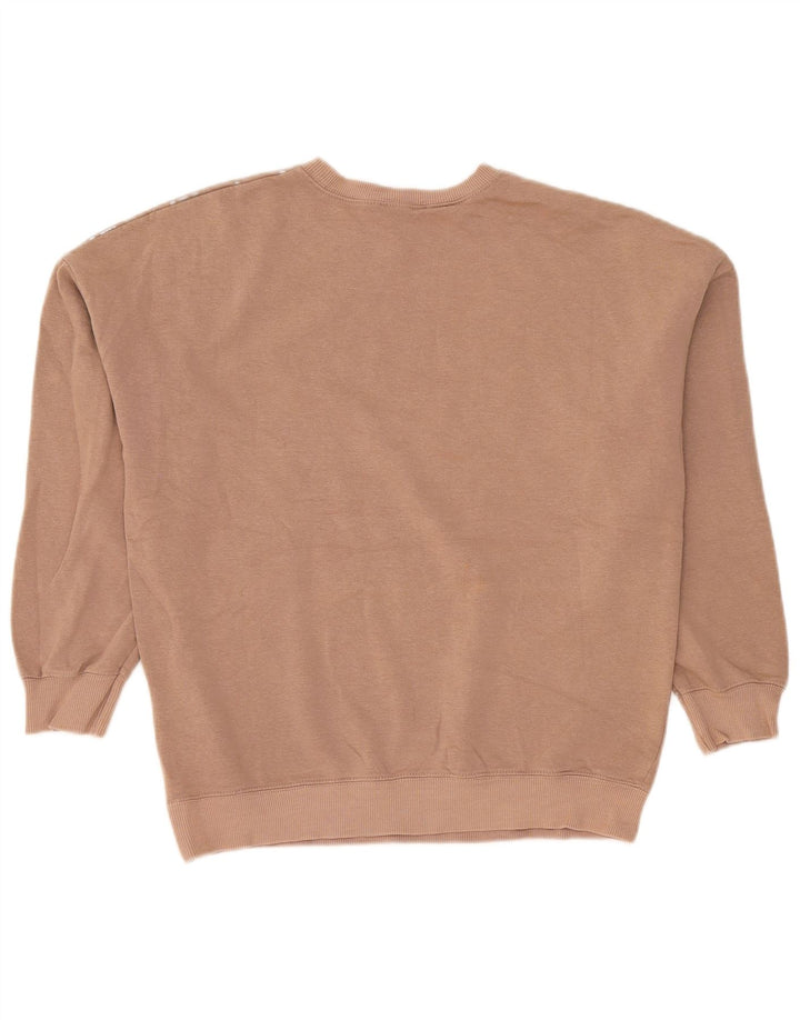 MINT VELVET Damen-Sweatshirt mit abstraktem Muster, Gr. 10, Größe S, Beige