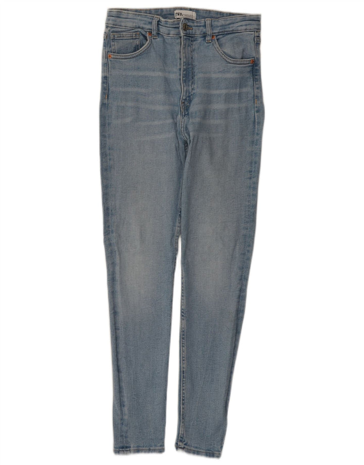ZARA Damen Skinny Jeans EU 40 Medium W30 L29 Blau