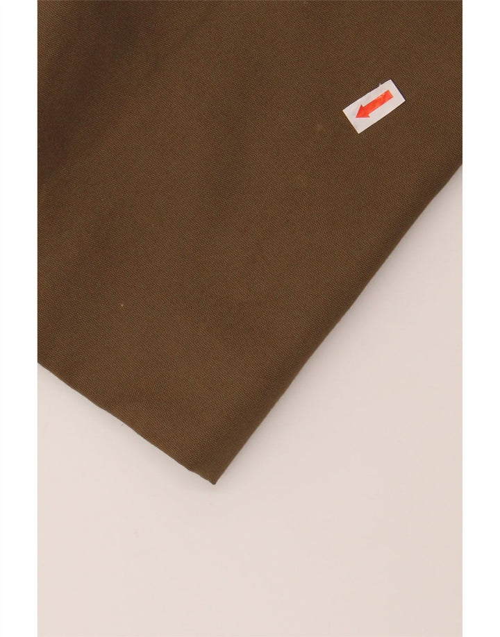 DHOBI Mens Overcoat UK 38 Medium Khaki Polyester Vintage Dhobi and Second-Hand Dhobi from Messina Hembry 