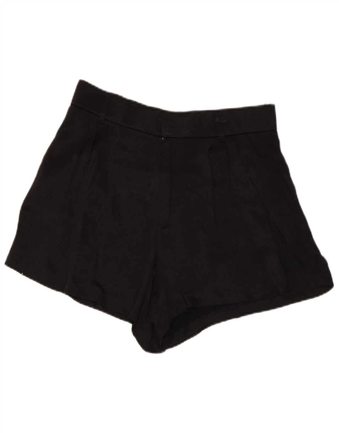 Zara Damen Pegged Casual Shorts Medium W28 Schwarz