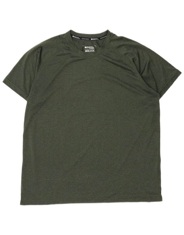 Mountain Warehouse Herren IsoCool T-Shirt-Oberteil XL Grün