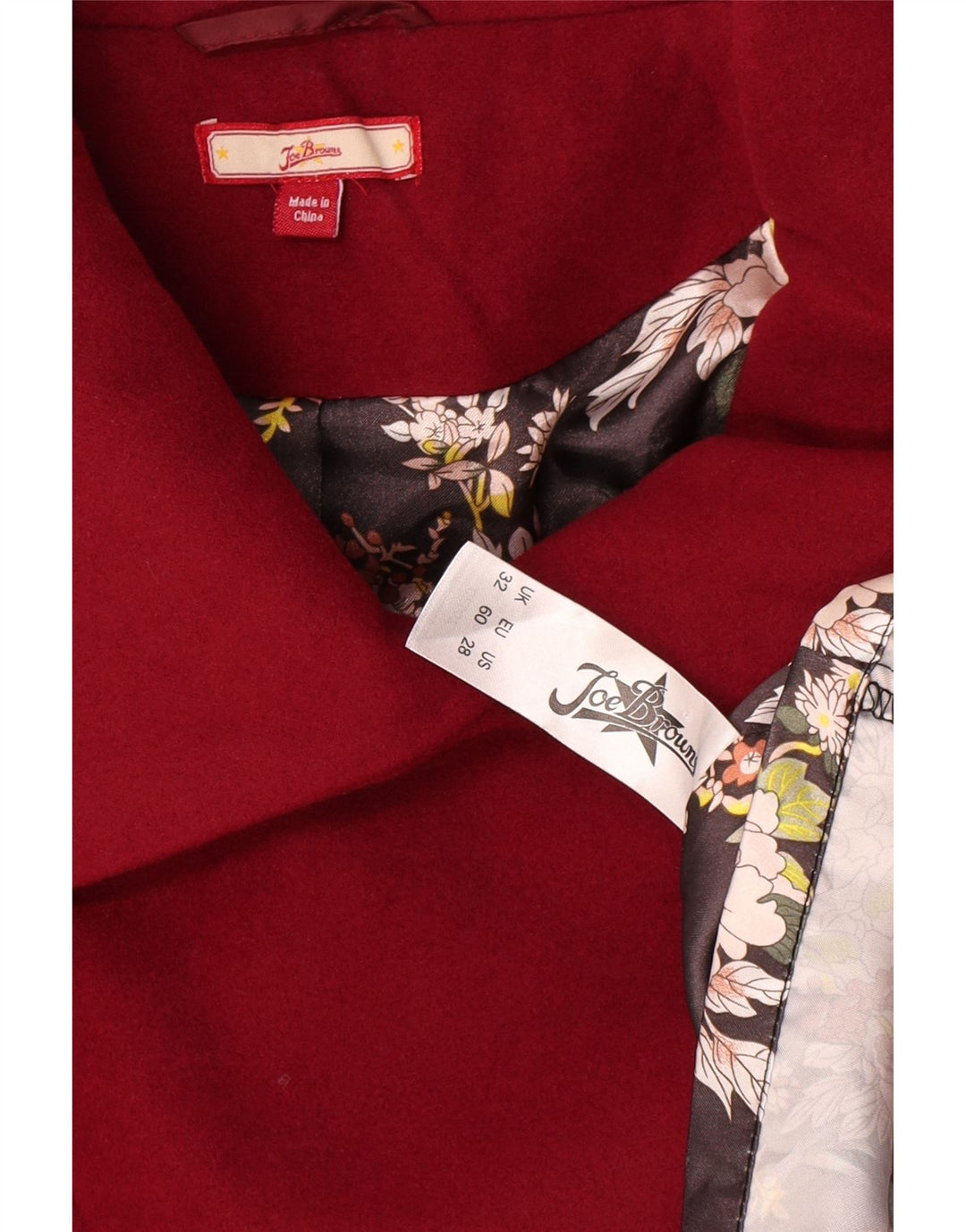 Joe Browns Damen Übergroßer Mantel UK 22 3XL Rot Polyester