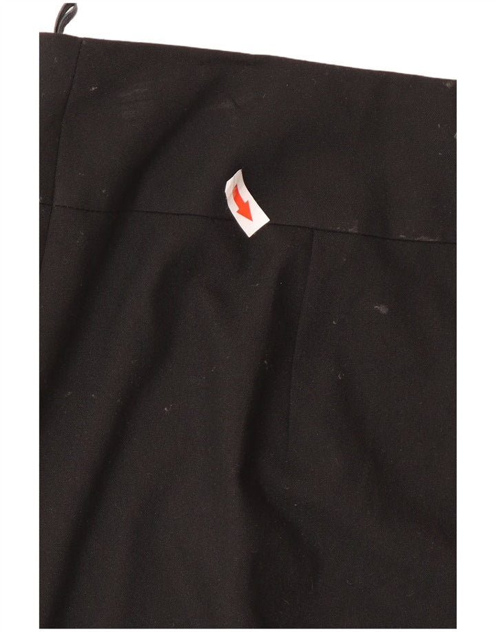 Benetton Damen Bleistiftrock Medium W28 Schwarz