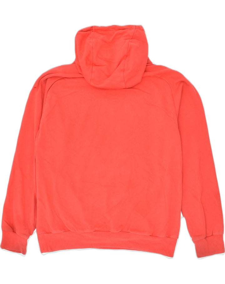 PUMA Mens Graphic Hoodie Jumper Small Red Cotton | Vintage Puma | Thrift | Second-Hand Puma | Used Clothing | Messina Hembry 